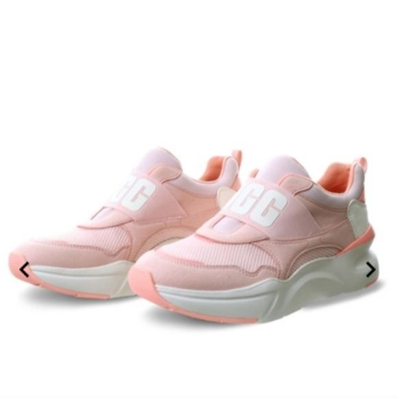 Ugg Posie Pink / White La Flex Slip On Trainer, Size 7 - Picture 6 of 15